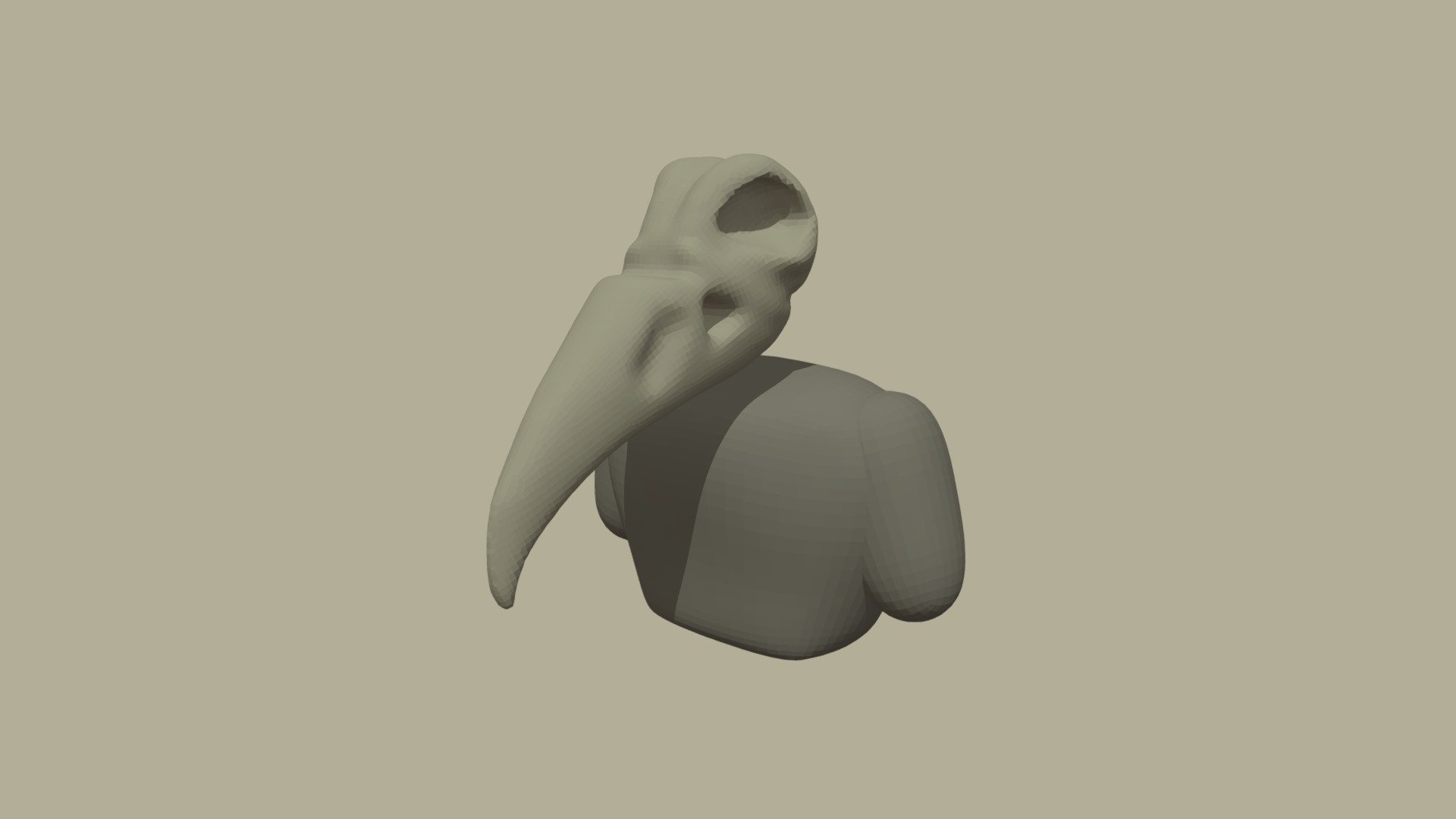 Blocking Khonshu | Bust