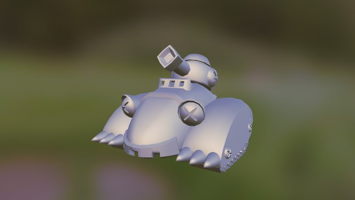 Mole-Tank 3D Model