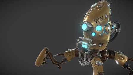 Texturing exercise - BOT 3D Model