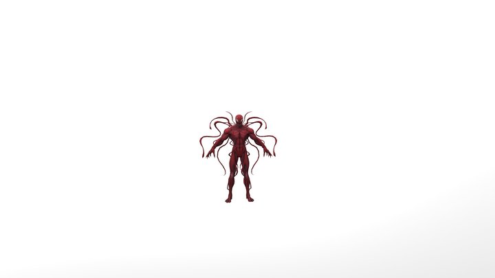 carnage-from-marvel-end-time-arena 3D Model
