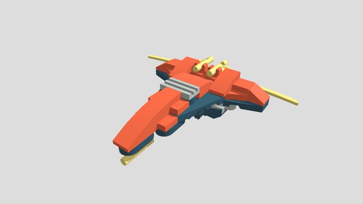 Kai Charger Fighter 3D Model