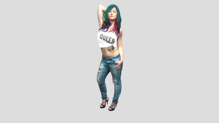 Rainbow Queen – Modello 3D gratuito STL