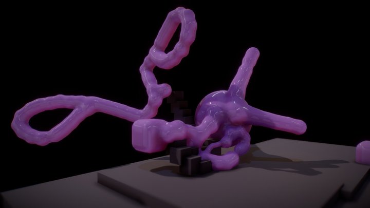 Collision and Transcendence. 3D Model