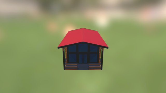 Casa Ecológica 3D Model