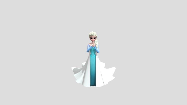 Elsa praying