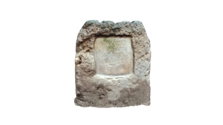 Estela funeraria romana 3D Model