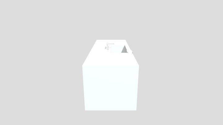 Kitchen Island 3D Model