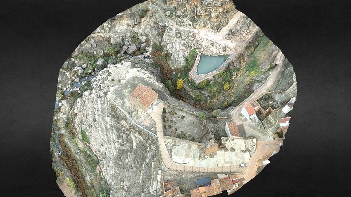 Castillo de Monterde 3D Model