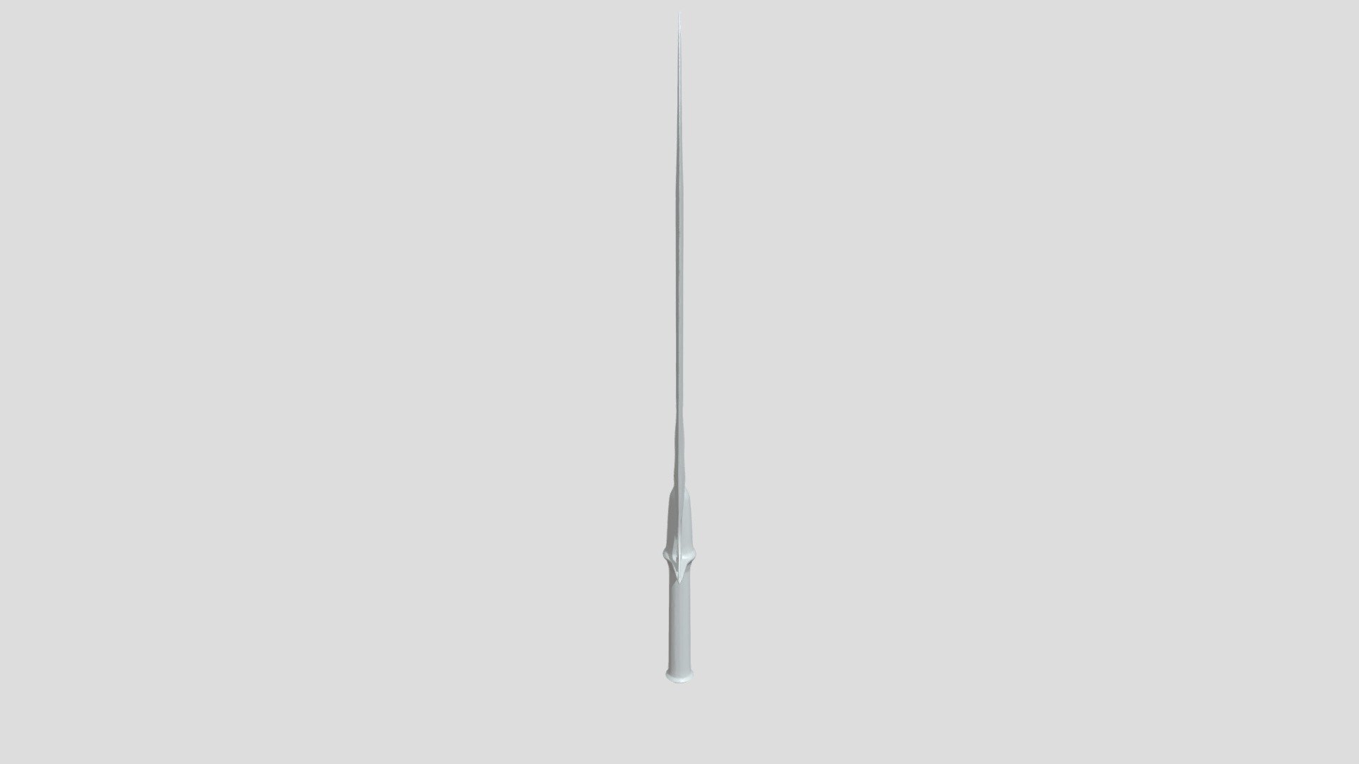 Ornate curved fantasy sword - Download Free 3D model by ...