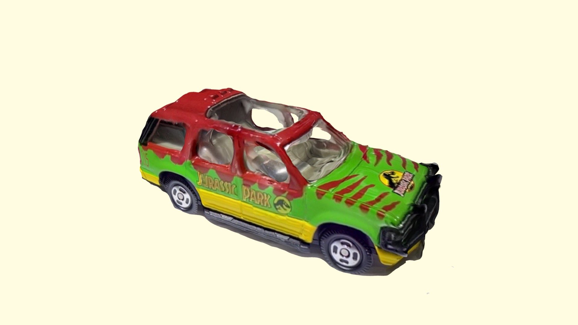 Jurassic Park Car LiDAR Takara Tomy