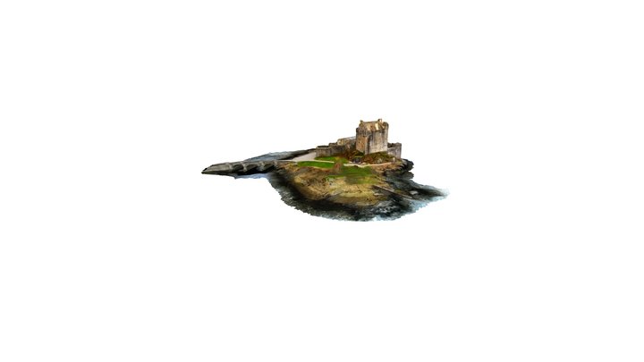Eilean Donan Castle 2 3D Model