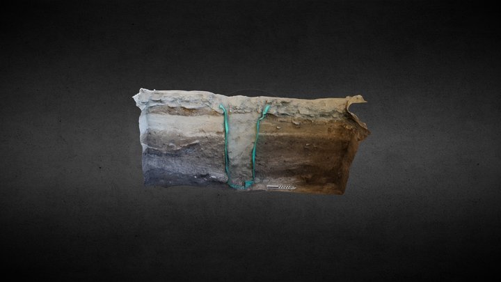 Gruta do Presépio - N17/18 L58 Perfil Oeste 3D Model