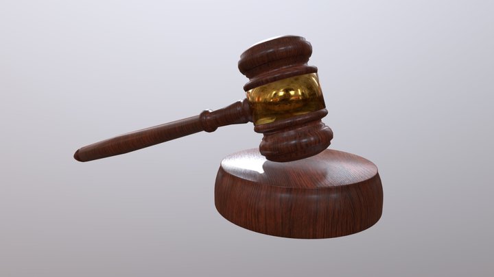 Gavel – Free 3D Model STL