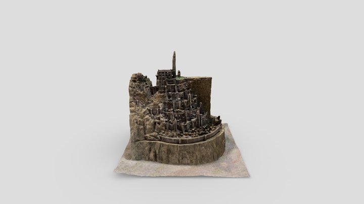Minas Tirith 3D Model