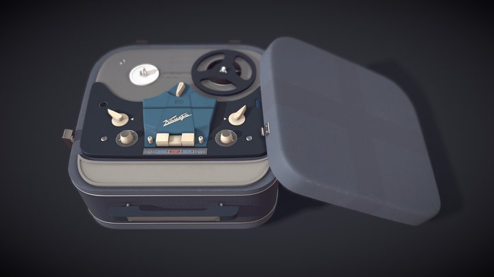 Audio Player MG-201M 3D Model