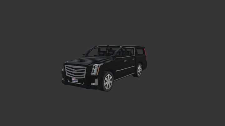 Cadillac Escalade by_Dok 3D Model