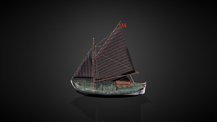 Boat 3D Model