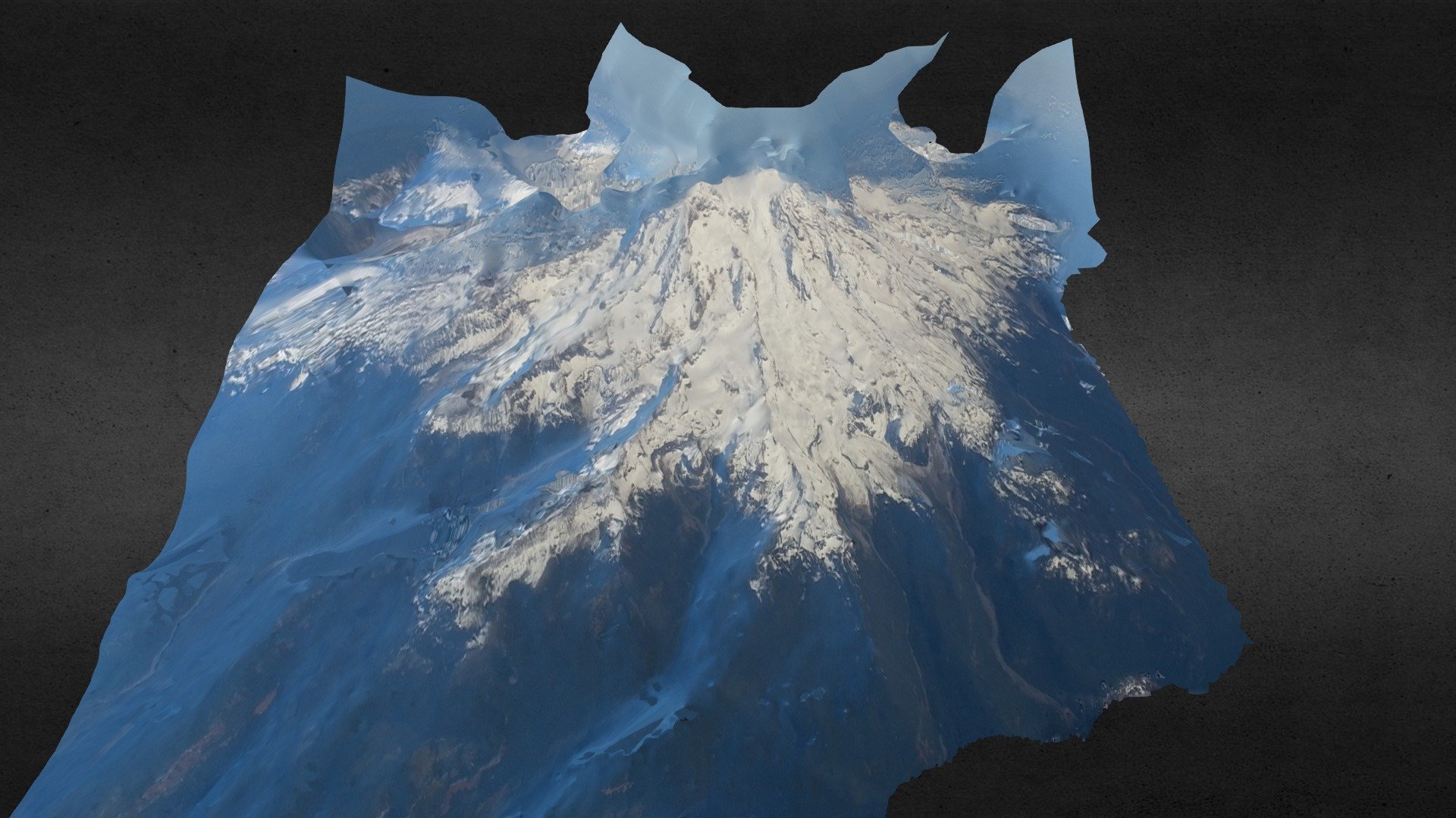 3D Scan of Mt. Rainier