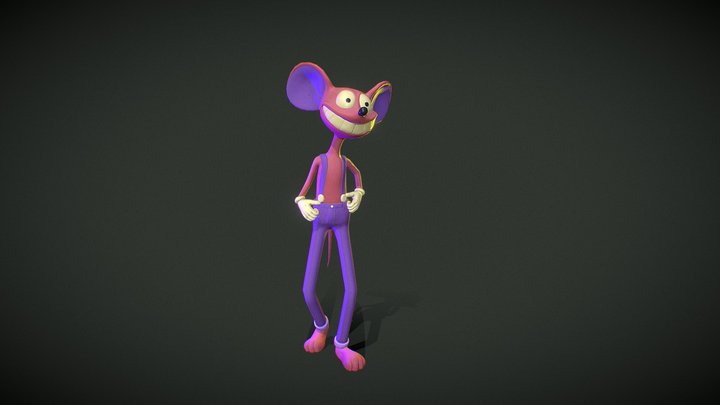 Oliver Mouse 3D Model