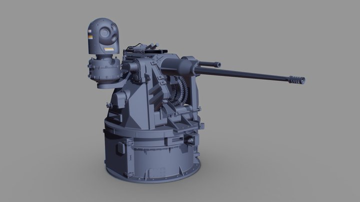 Bushmaster M242 3D Model