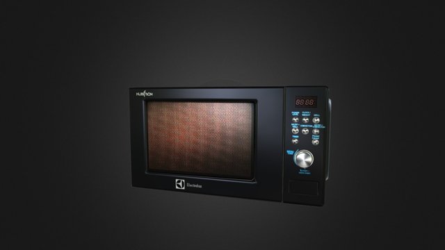 Microwave Electrolux 3D Model