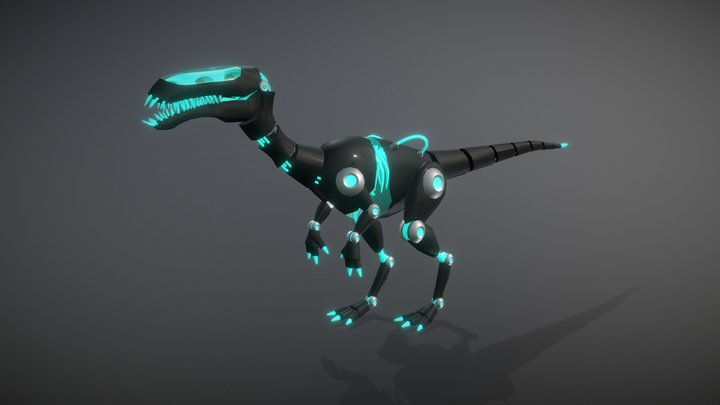 Robot Dino 3d on Behance