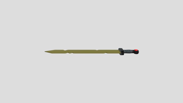 Fin's first sword 3D Model