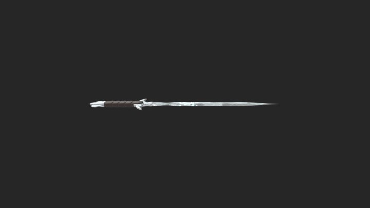 Sword in stone for Unreal 3D Model