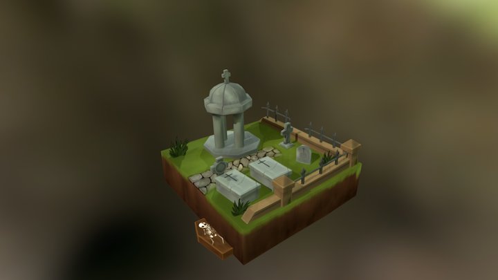 cimetery_second_scene 3D Model