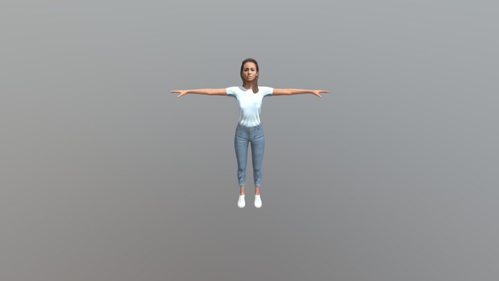 model Beyonce 3D Model