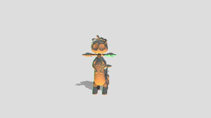Dandy's world | Twisted Gourdy 3D Model