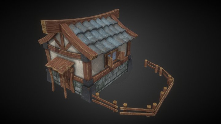 Village house 3D Model