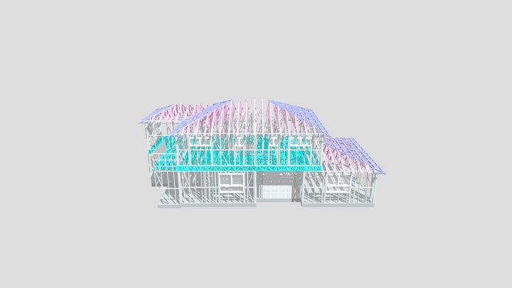 G+1 Building 3D Model