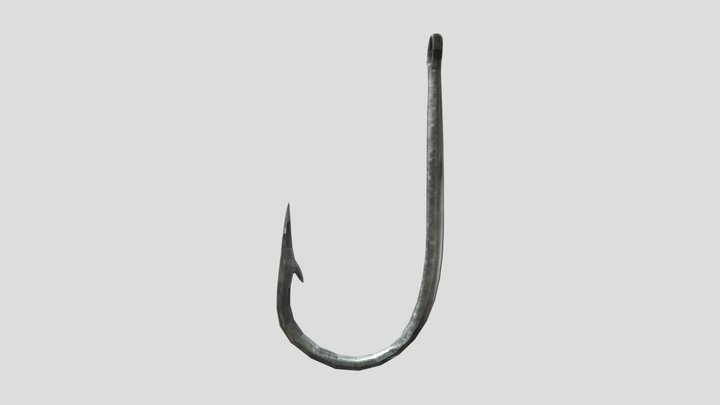 Fishing hook 3D Model