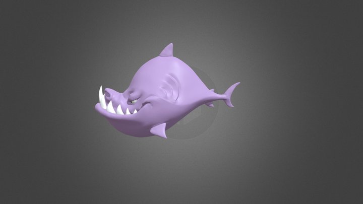 CGCookie Shark 3D Model