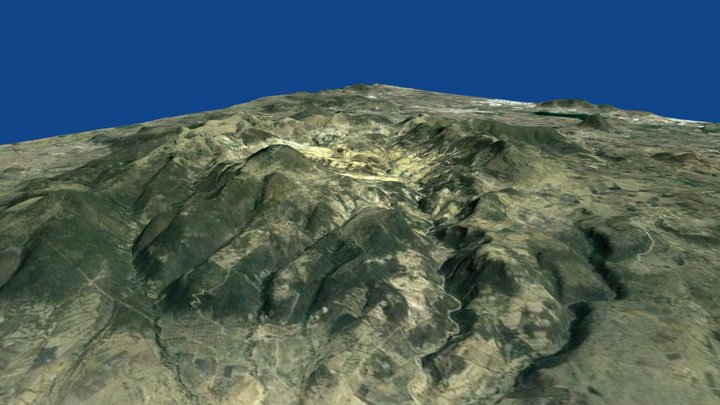 Volcán La Joya 3D Model