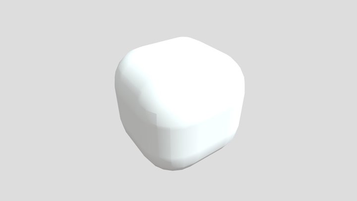Rounded Cube 3D Model