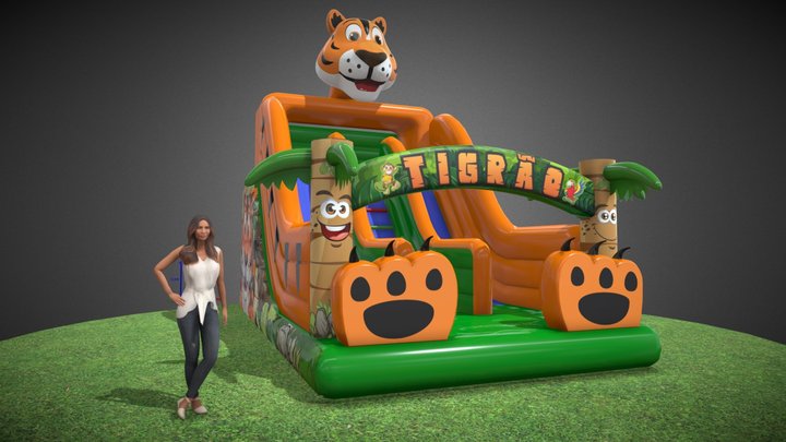 Toboga Tigrao 3d 3D Model