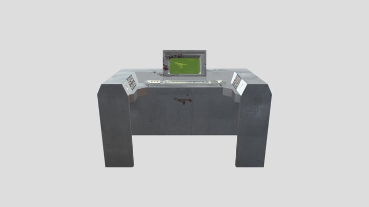 Dino Death Console 3D Model
