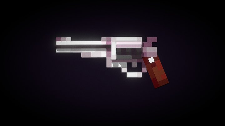Revolver 3D Model