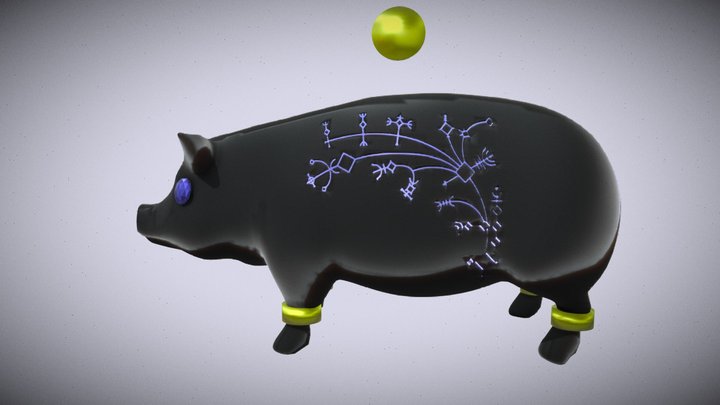 Pig Of War 3D Model