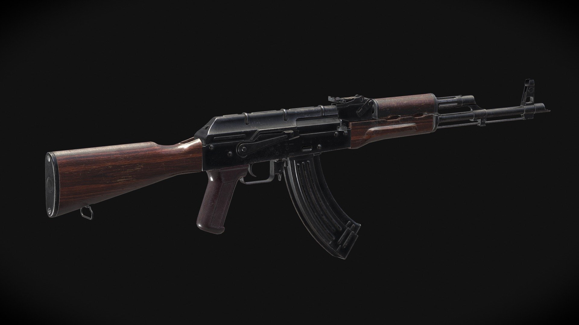 AK-47 - Download Free 3D model by Lokeig (@lokeig) [384565b]