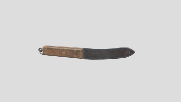Captain Scott's Knive 3D Model