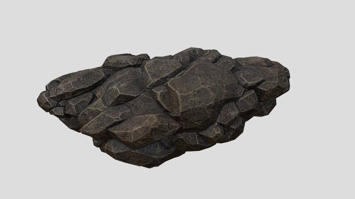 Rock B 3D Model