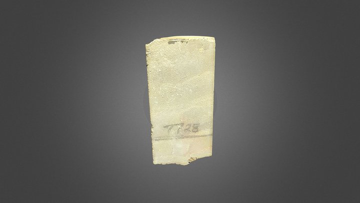 Evaporite Core Gray 1-31, Section 7728 – Modello 3D gratuito STL