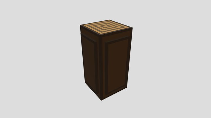 low-polly log 3D Model