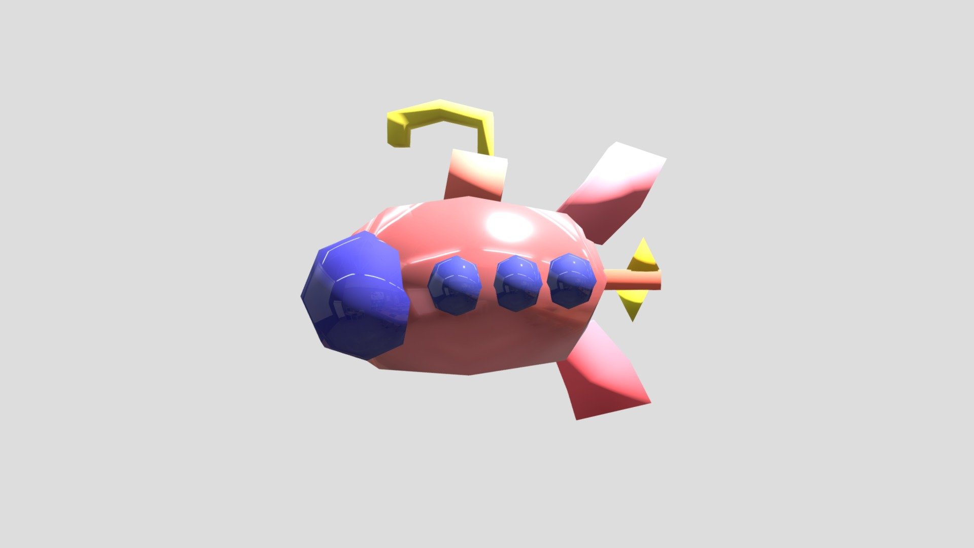 model of a submarine