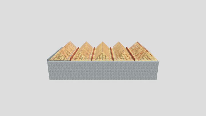 S&S_ Building_5_nr_apt-roofs 3D Model