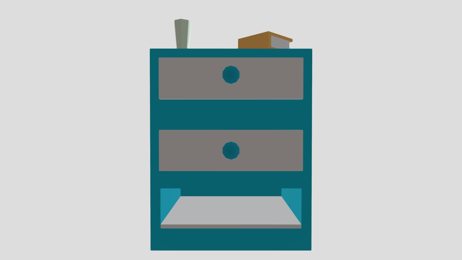 Nightstand Table — Sketchfab embed 3D viewer