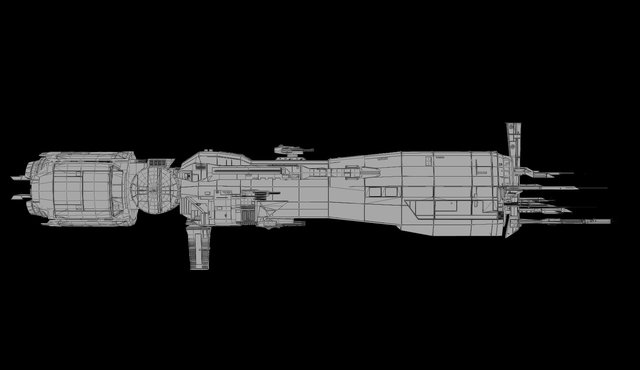 USS SULACO 3D Model